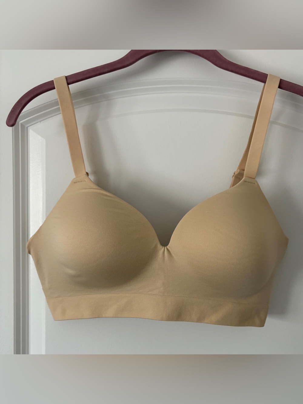 Body and Bra supportive wireless bra.  
New w/o tags. Beige size Medium 
$15
